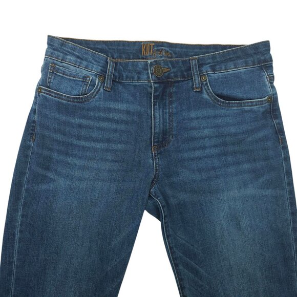Kut From The Kloth Boyfriend Jeans Womens 6 Straight Mid Rise KP9065MA2 Denim - Picture 10 of 16